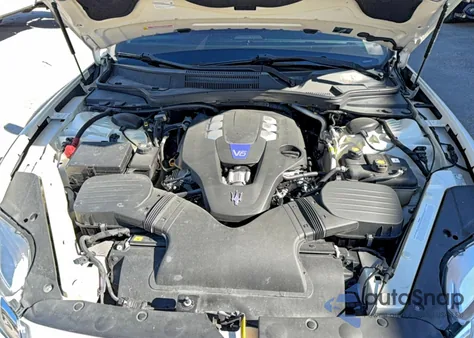 2017 Maserati Quattroporte S z USA, uszkodzony, nr VIN ZAM56RPS0H1236696